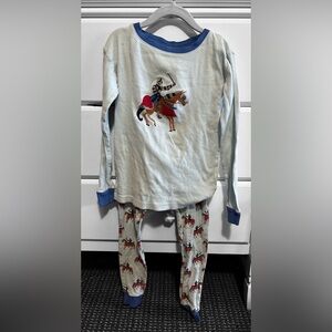 Leveret Kids Pajamas with Knight and Horse Appliqué size 10